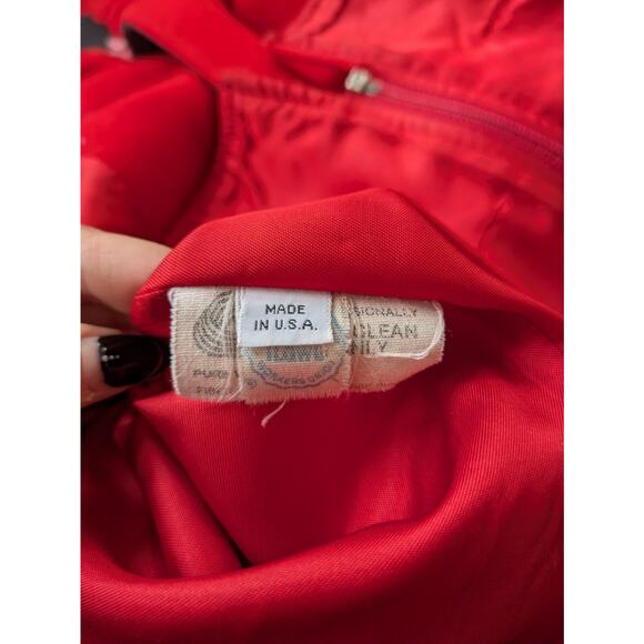 Vintage McIntosh Wool Coat Women’s XXL – Gray with Red Lining, Hooded, USA - Picture 7 of 11